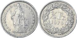 World Coins - Coin, Switzerland, 1/2 Franc, 1979