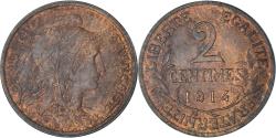 World Coins - Coin, France, Dupuis, 2 Centimes, 1914, Paris, , Bronze, KM:841