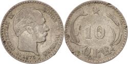 World Coins - Coin, Denmark, Christian IX, 10 Öre, 1873, Copenhagen, , Silver