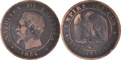 World Coins - Coin, France, Napoleon III, 2 Centimes, 1854, Lille, , Bronze
