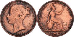 World Coins - Coin, Great Britain, Farthing, 1857