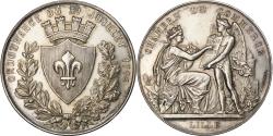 World Coins - France, Token, Chambre de Commerce de Lille, Silver, Borrel.A,