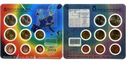 World Coins - Spain, Set 1 ct. - 2 Euro, Coin card.FDC, 2004, Madrid,