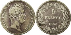 World Coins - Coin, France, Louis-Philippe, 5 Francs, 1830, Lille, , Silver