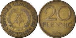 World Coins - Coin, GERMAN-DEMOCRATIC REPUBLIC, 20 Pfennig, 1969