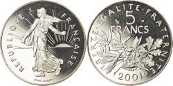 World Coins - Coin, France, Semeuse, 5 Francs, 2001, Paris, , Nickel Clad
