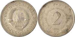 World Coins - Coin, Yugoslavia, 2 Dinara, 1974