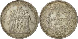 World Coins - Coin, France, Hercule, 5 Francs, 1878, Bordeaux, , Silver, KM:820.2