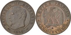World Coins - Coin, France, Napoleon III, Napoléon III, 5 Centimes, 1856, Paris,