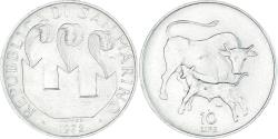 World Coins - Coin, San Marino, 10 Lire, 1972