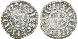 World Coins - Coin, France, Herbert I, Denarius, Le Mans, Immobilized type, , Silver