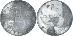 World Coins - Coin, Italy, 5 Lire, 1968