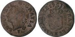 World Coins - France, Louis XVI, 1/2 Sol, 1791, Bordeaux, Copper, , Gadoury:348