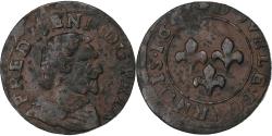 World Coins - Principality of Orange, Frédéric-Henri de Nassau, Double Tournois, 1641
