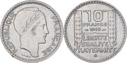 World Coins - France, 10 Francs, Turin, 1948, Beaumont - Le Roger, Copper-nickel,