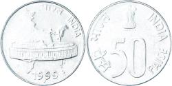 World Coins - Coin, India, 50 Paise, 1999