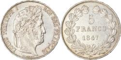 World Coins - Coin, France, Louis-Philippe, 5 Francs, 1847, Paris, , Silver