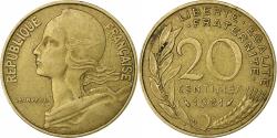 World Coins - France, 20 Centimes, Marianne, 1981, Paris, Aluminum-Bronze,