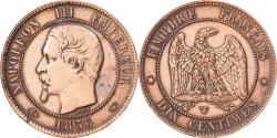 World Coins - France, Napoleon III, 10 Centimes, 1856, Lille, Bronze, , Gadoury:248