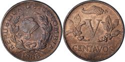 World Coins - Colombia, 5 Centavos, 1966