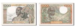 World Coins - Banknote, West African States, 1000 Francs, UNC(63)