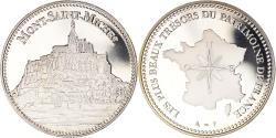 World Coins - France, Medal, Le Mont Saint-Michel, Patrimoine, , Copper-nickel