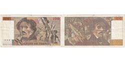 World Coins - France, 100 Francs, Delacroix, F.151, VF(30-35)