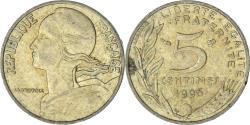 World Coins - France, Marianne, 5 Centimes, 1996, Paris, , Aluminum-Bronze, KM:933