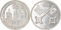 World Coins - Switzerland, Medal, Visite du Pape Jean-Paul II, 1984, Walti, , Silver