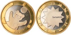 World Coins - Switzerland, Medal, Swissmint, Jeu de Monnaies Baby, 2012, Roland Hirter