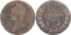 World Coins - Coin, France, Dupré, 5 Centimes, AN 8, Metz, , Copper, Gadoury:126a