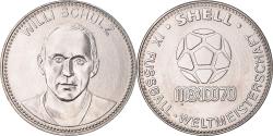 World Coins - Germany, Medal, Willi Schulz, Shell, Mexico 70, Football, Sport,