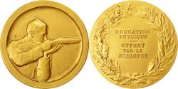 World Coins - France, Medal, Education Physique, Offert par le Ministre Lemaire, Fraisse