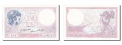 World Coins - Banknote, France, 5 Francs, 5 F 1917-1940 ''Violet'', 1927, UNC(60-62)