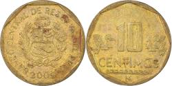 World Coins - Coin, Peru, 10 Centimos, 2009