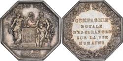 World Coins - France, Token, La Compagnie Royale d’Assurances, 1830, Silver,