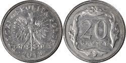 World Coins - Coin, Poland, 20 Groszy, 2013
