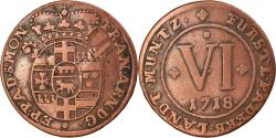 World Coins - Coin, German States, PADERBORN, Franz Arnold, 6 Pfenning, 1718, Neuhaus