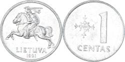 World Coins - Coin, Lithuania, Centas, 1991