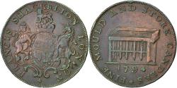 World Coins - Coin, Great Britain, F Shackelton, Halfpenny Token, 1794, Middlesex,