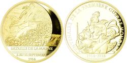 World Coins - France, Medal, Centenaire de la Première Guerre Mondiale, Bataille de la Marne