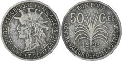 World Coins - Coin, Guadeloupe, 50 Centimes, 1903, , Copper-nickel, KM:45