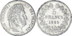 World Coins - Coin, France, Louis-Philippe, 5 Francs, 1839, Lille, , Silver