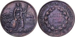 World Coins - France, Medal, Comice Agricole de Château-Chinon (Nièvre), 1887, Copper