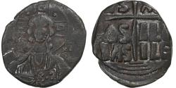 Ancient Coins - Romanus III Argyrus, Follis, 1028-1034, Constantinople, Bronze,