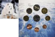 World Coins - Finland, Set 1 ct. - 2 Euro + Token, FDC, 2005, Vantaa,