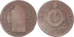 World Coins - Coin, France, Sol aux balances françoise, Sol, 1793, Strasbourg,