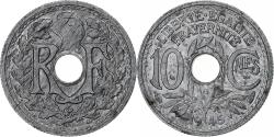 World Coins - France, 10 Centimes, Lindauer, 1945, Beaumont-Le-Roger, Zinc,