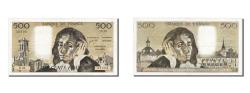World Coins - Banknote, France, 500 Francs, 500 F 1968-1993 ''Pascal'', 1971, 1971-12-02