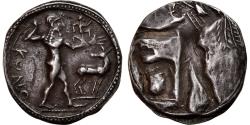 Ancient Coins - Bruttium, Stater, ca. 500-480 BC, Kaulonia, Silver, , HGC:1-1417, HN